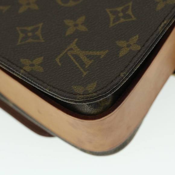 LOUIS VUITTON Monogram Cartouchiere MM Shoulder Bag M51253 LV Auth 51166 - Picture 13 of 16